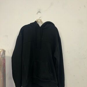 Men's Black Quadrant Pullover Hoodie - Classic Casual